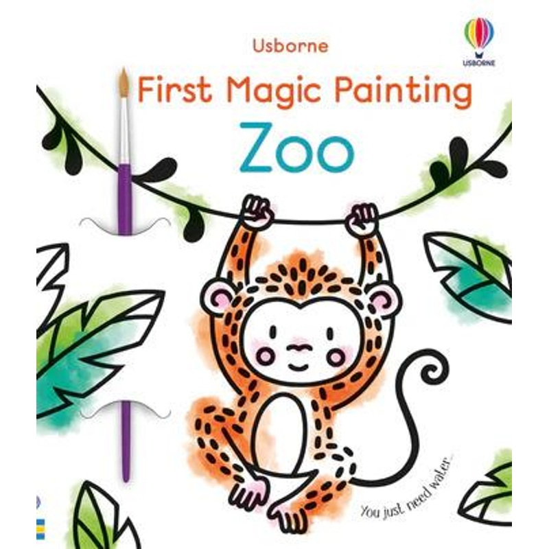 Harper Collins First Magic Painting Zoo