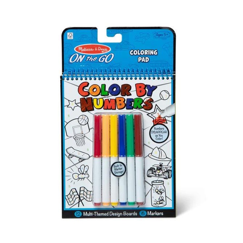 Mellissa & Doug Color By Numbers – Blue