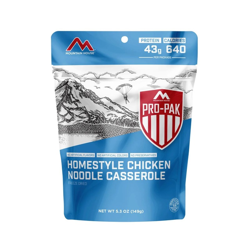 Oregon Freeze Dry In Homestyle Chicken Noodle Casserole – Pro-Pak