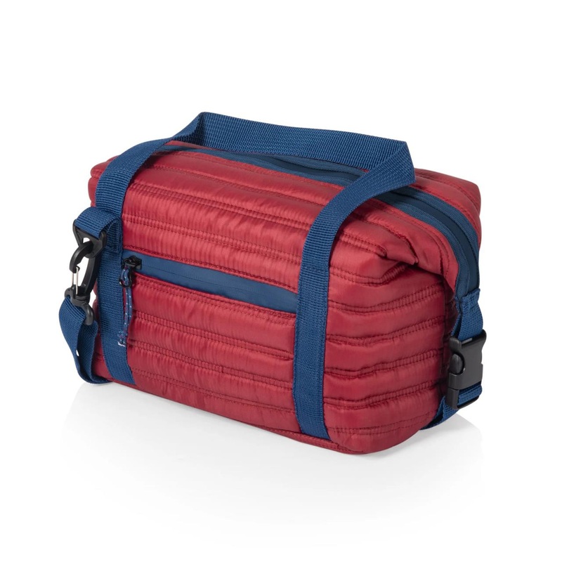 Picnictime Midday Quilted Washable Insulated Lunch Bag – Red
