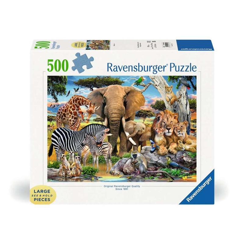 Ravensburger Baby Animal Love – 500 pc. Puzzle