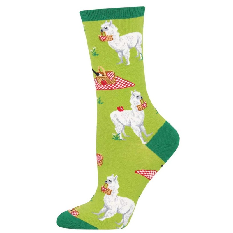 Socksmith Alpaca Lunch – Green