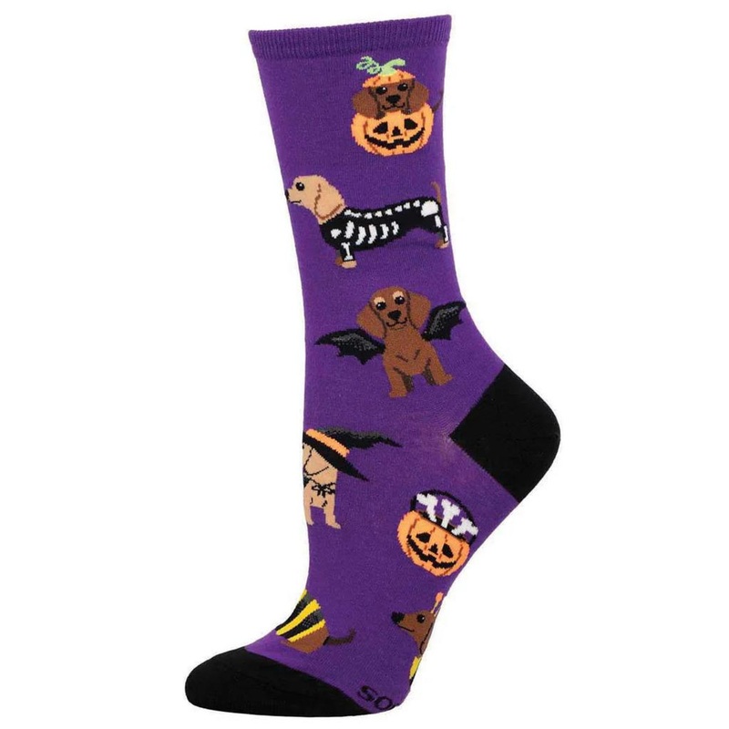Socksmith Halloweiner Dog – Purple