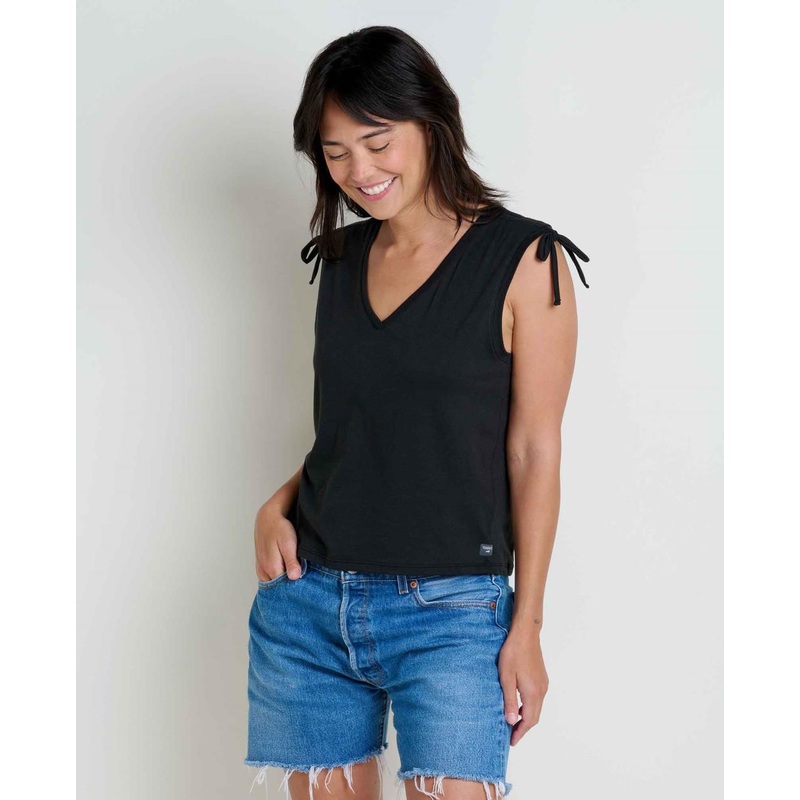 Toad & Co. Anza Cinch Tank – Black