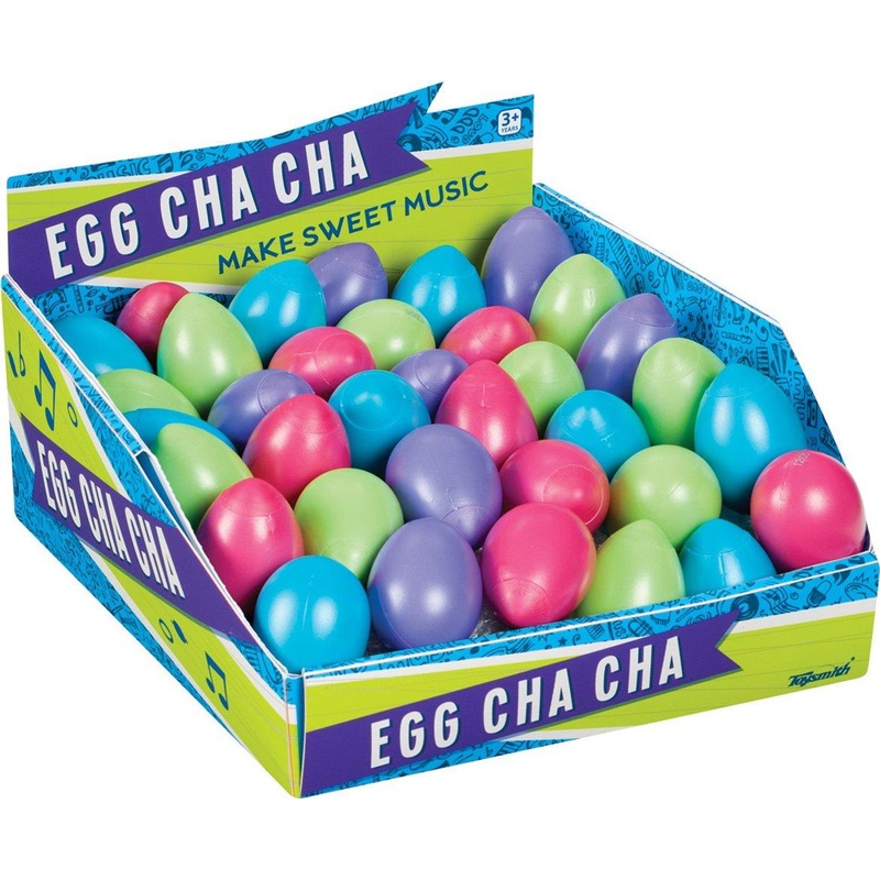 Toysmith Egg Cha Cha Musical Shaker