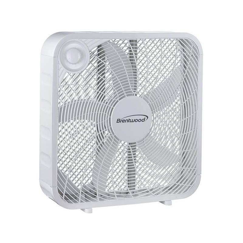 Brentwood Appliances Brentwood Kool Zone Box Fan 3-Speed 20-Inch