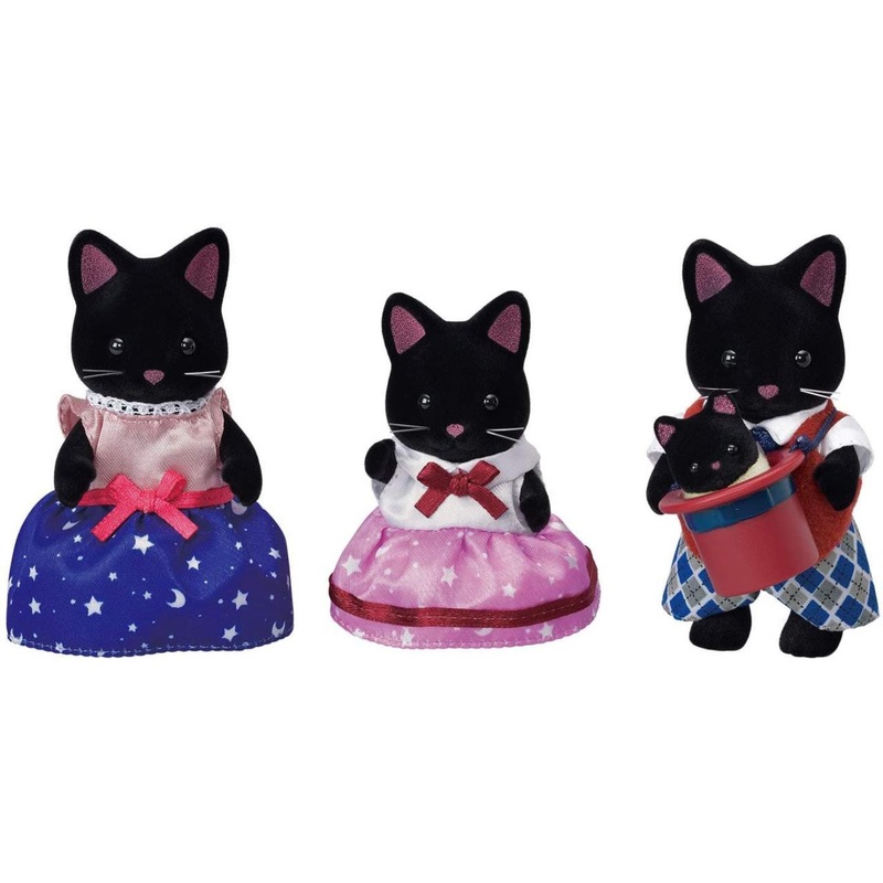Epoch Everlasting Midnight Cat Family