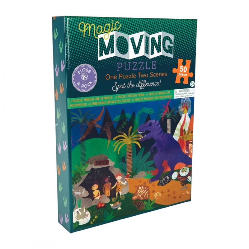 Floss & Rock Dino Puzzle 50pc