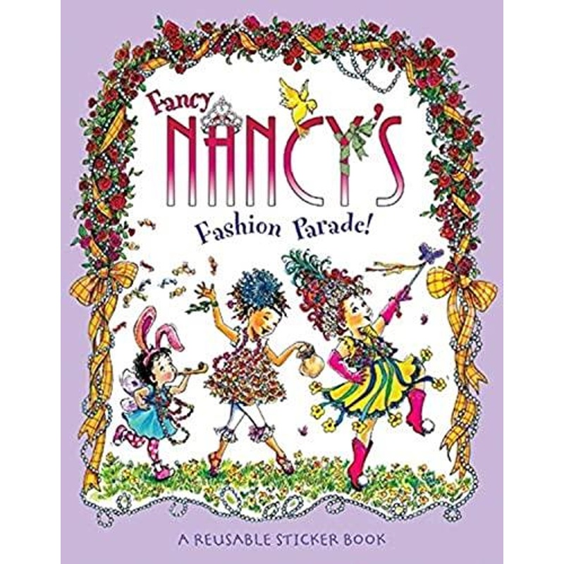 Harper Collins Fancy Nancy’s Fashion Parade! Reusable Sticker Book