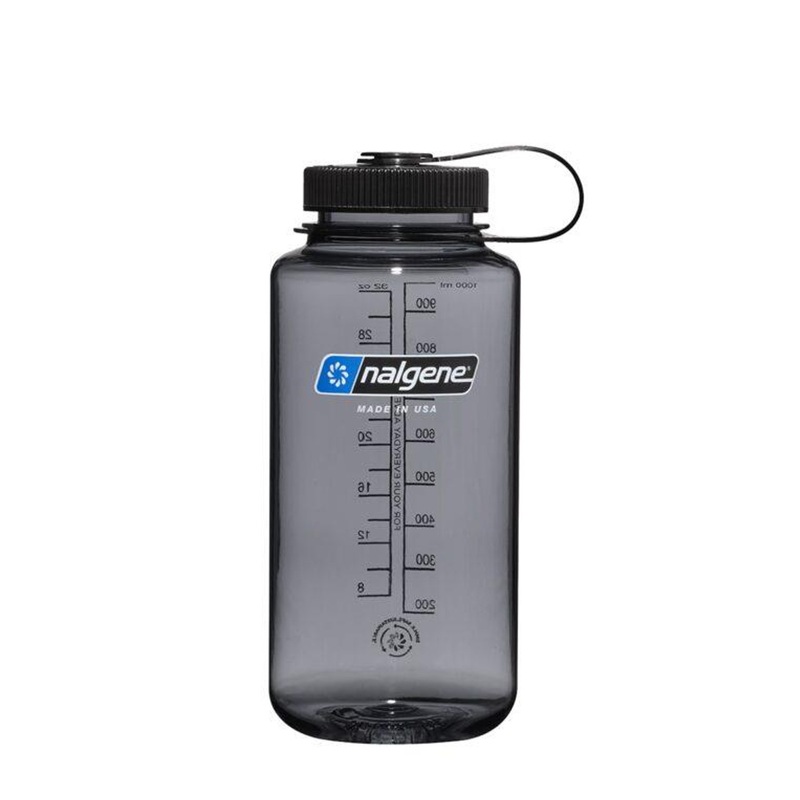 Nalgene 32oz WM Sustain Bottle – Gray Black