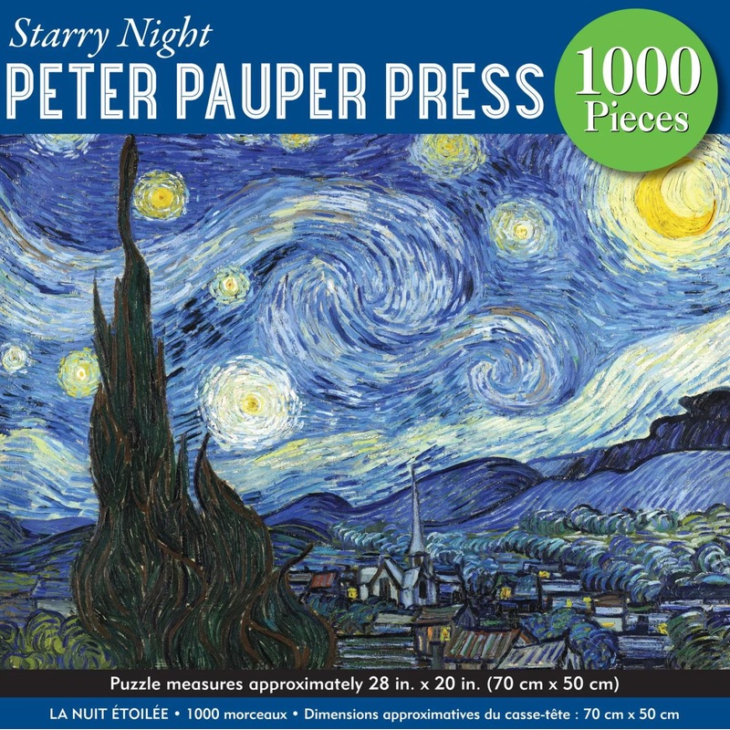 Peter Pauper Starry Night 1000pc Puzzle