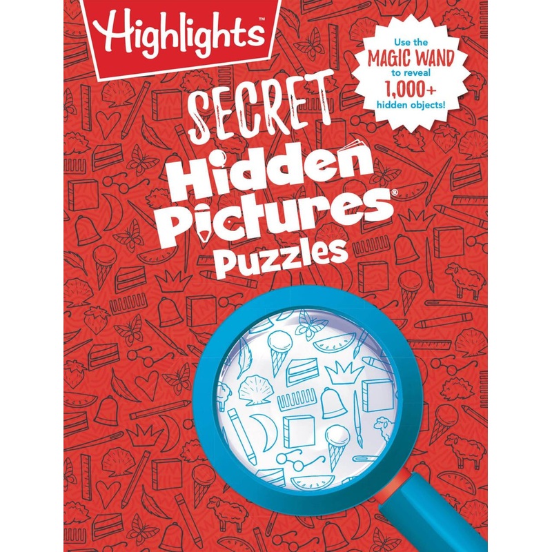 Random House Books Secret Hidden Pictures Puzzles