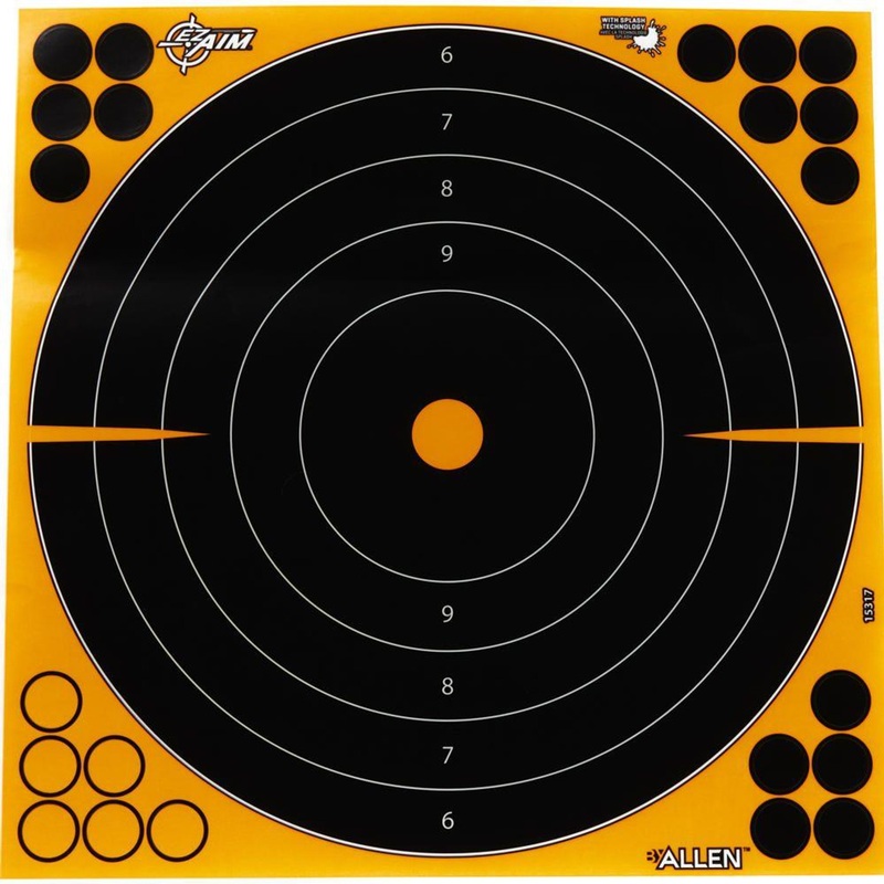 Allen Co, Inc. Ez Aim 12in Bullseye, 5 Pack