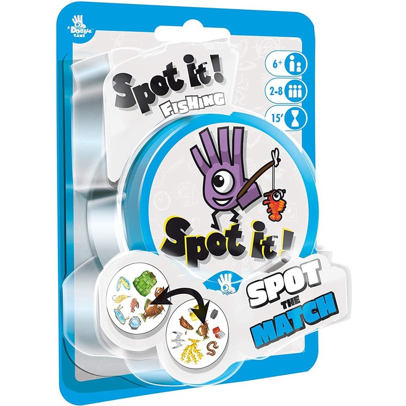 Everest Toys Spot It! Fishing Card Game