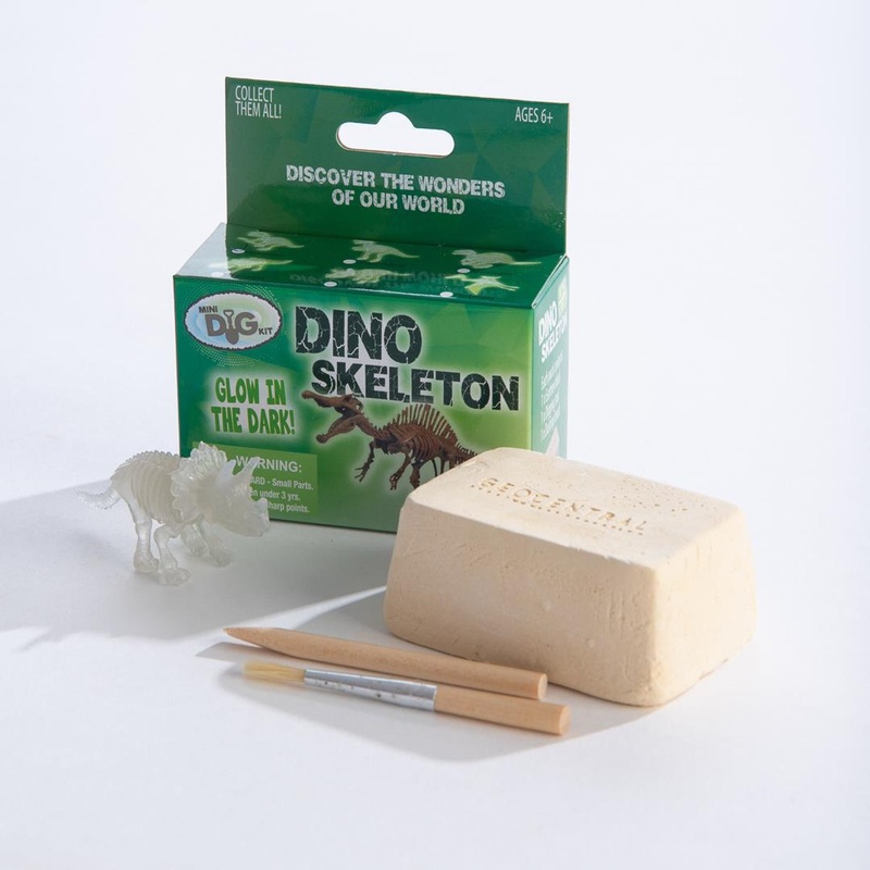 Geocentral Glow Dino Skeleton Dig