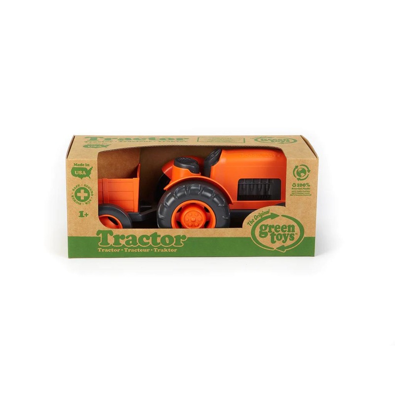 Green Toys Tractor Orange