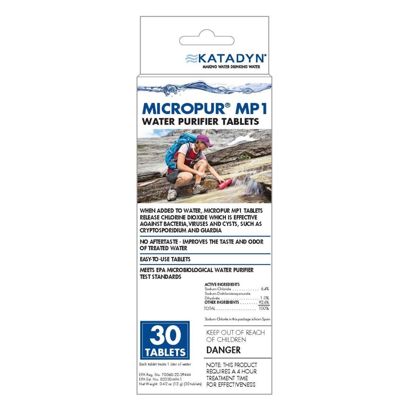 Katadyn Micropur Tablets 30 Pk