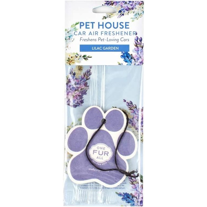 One Fur All By Pet House Lilac Garden Car Air Freshener