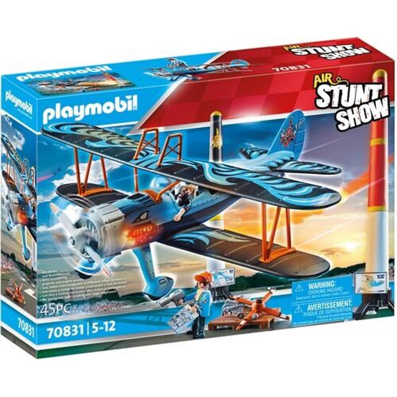 Playmobil Air Stunt Show Pheonix Biplane
