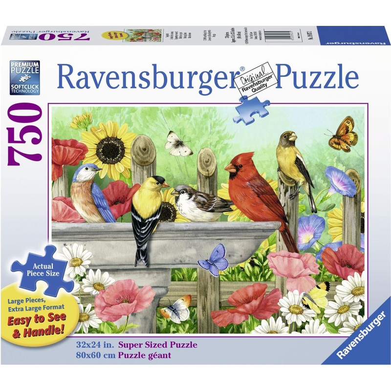 Ravensburger At The Birdbath 750PC Puzzle