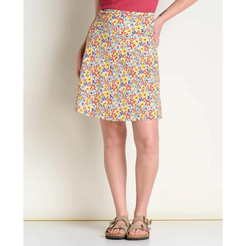 Toad & Co. Chaka Skirt – Barley Multi Floral Print