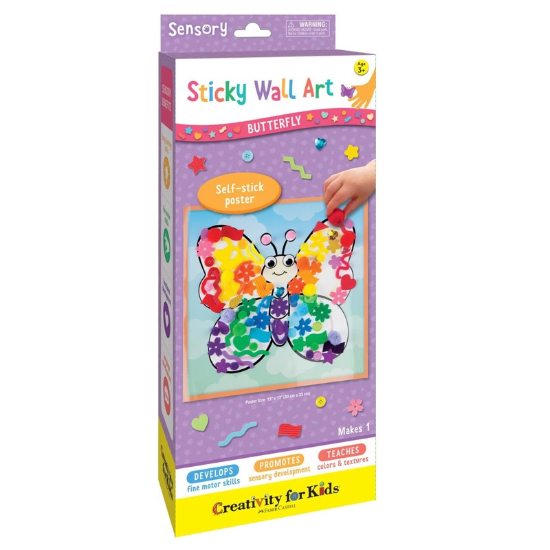 Faber Castell Sticky Wall Art Butterfly
