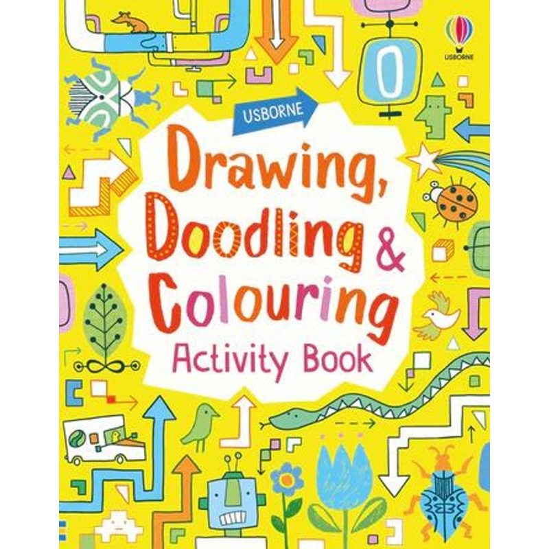 Harper Collins Drawing, Doodling And Coloring Activity Book