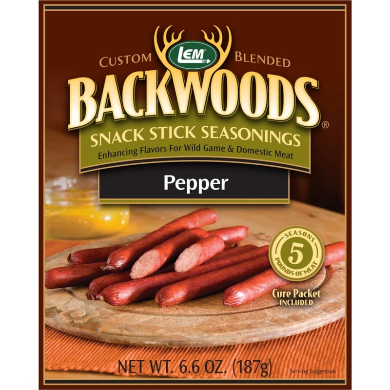 Lem Backwoods Pepper Stick Seasoning – 5 lbs.