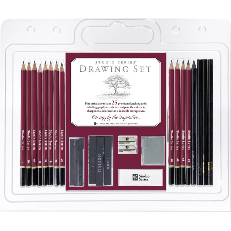 Peter Pauper Drawing Pencil Set