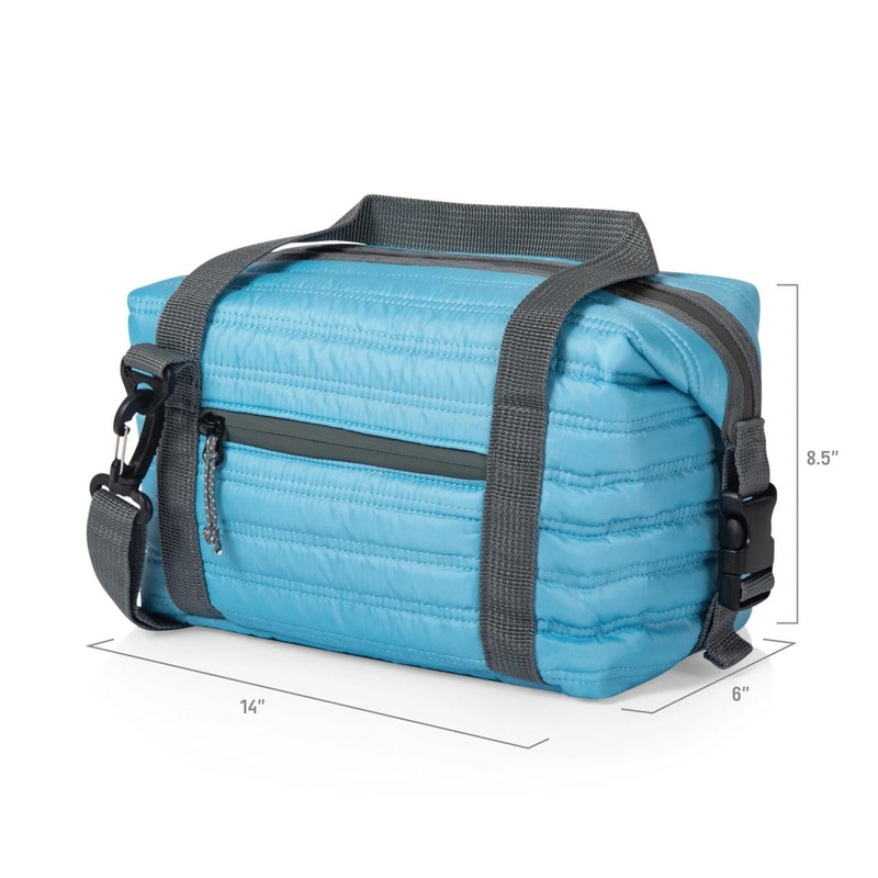Picnictime Midday Quilted Washable Insulated Lunch Bag – Sky Blue