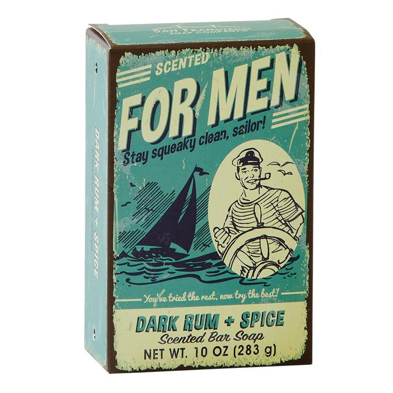 San Francisco Soap Company For Men Bar Soap – Dark Rum & Spice