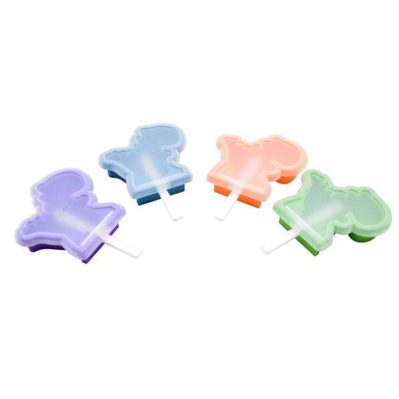 Tovolo Dino Stackable Pop Molds – Set of 4