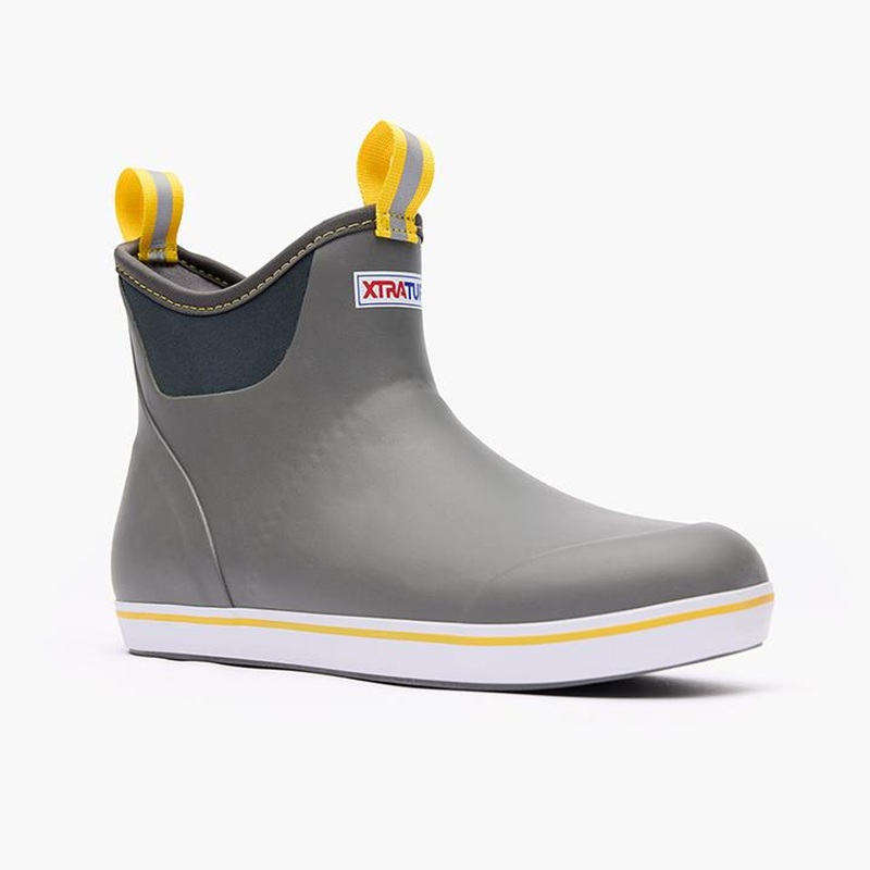 Xtratuf Men’s 6″ Ankle Deck Boot – Grey