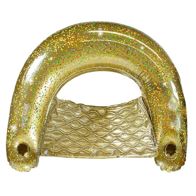 B&d Group Gold Glitter Sun Chair