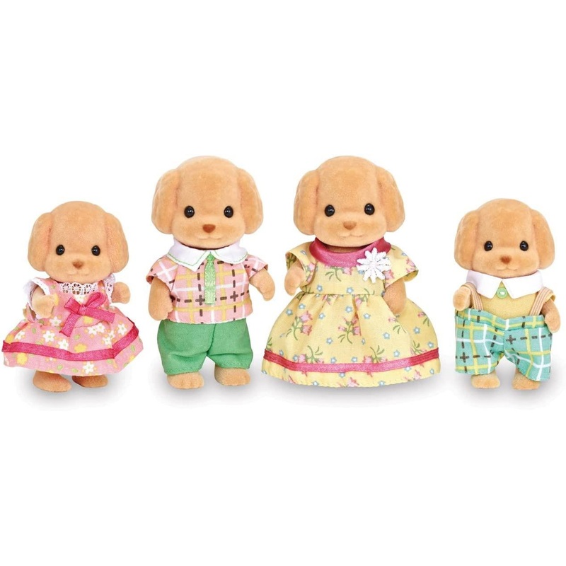 Epoch Everlasting Toy Poodle Family