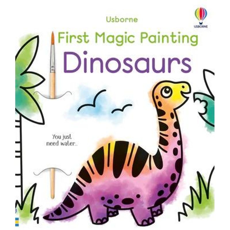 Harper Collins First Magic Painting Book – Dinosaurs