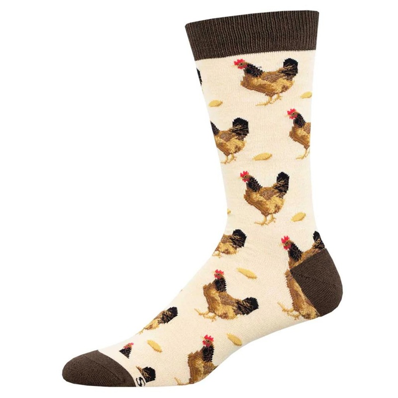 Socksmith Which Came First? Crew Socks Mens