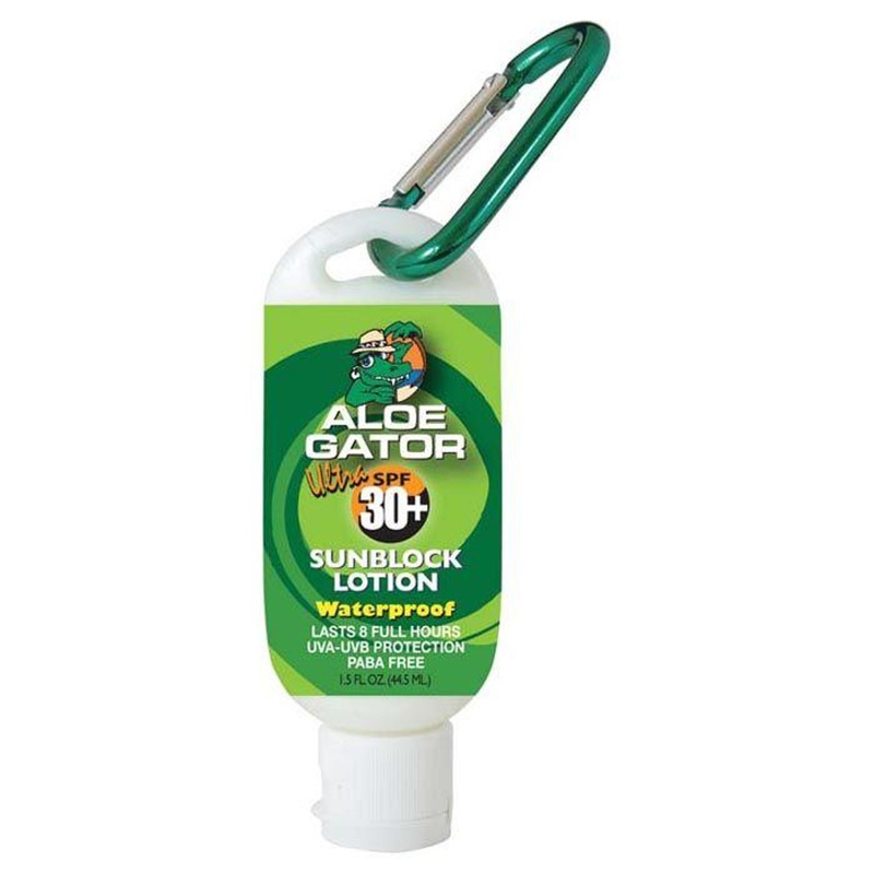 Aloe Gator Spf 30 Lotion W/ Carabiner