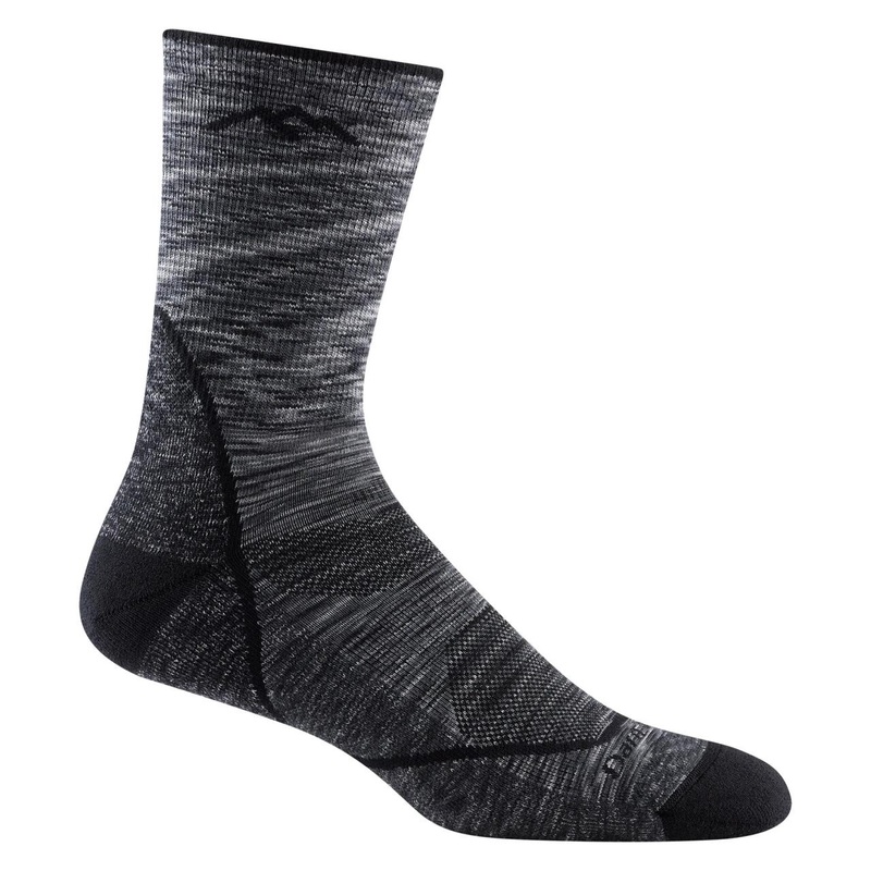 Darn Tough Vermont Men’s Light Hiker Micro Crew Lightweight Sock – Space Gray
