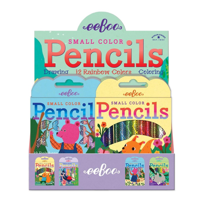Eeboo Small Color Pencils 12pack