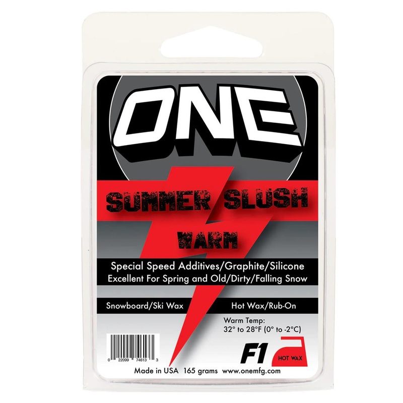 One Ball Jay F1 Summer Slush Snowboard / Ski Wax – Spring Snow Conditions
