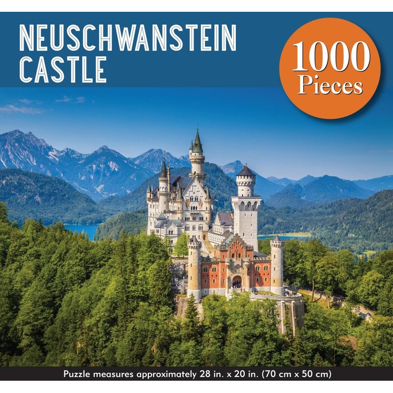 Peter Pauper Neuschwanstein Castle 1000pc Puzzle