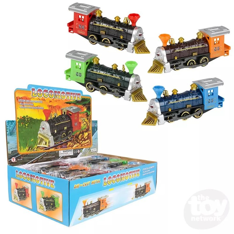 Toy Network 7″ Pullback Locomotives