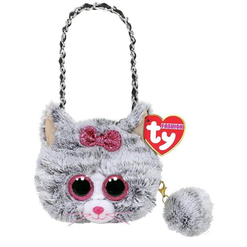 Ty Inc Kiki the Striped Cat Mini Purse