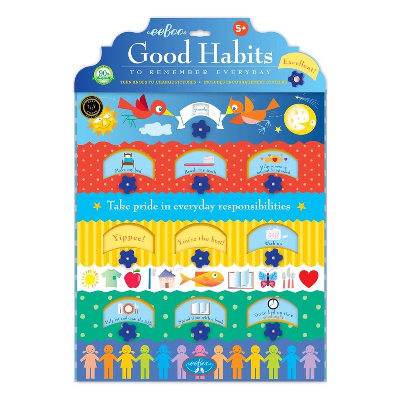 Eeboo Good Habits Daily Chart