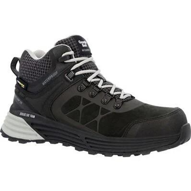 Georgia Boot Durablend Sport Composite Toe Waterproof Work Hiker – Black