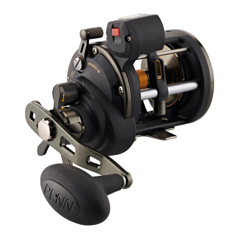 Penn Fishing Tackle Squall II 20 Level Wind Line Counter Reel
