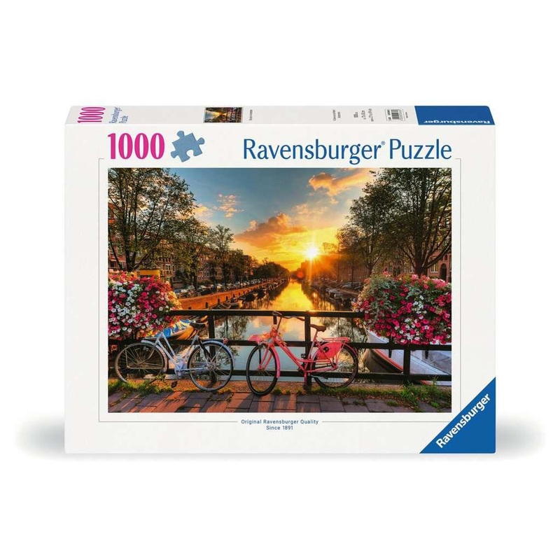 Ravensburger Bicycles In Amsterdam – 1000 pc. Puzzle