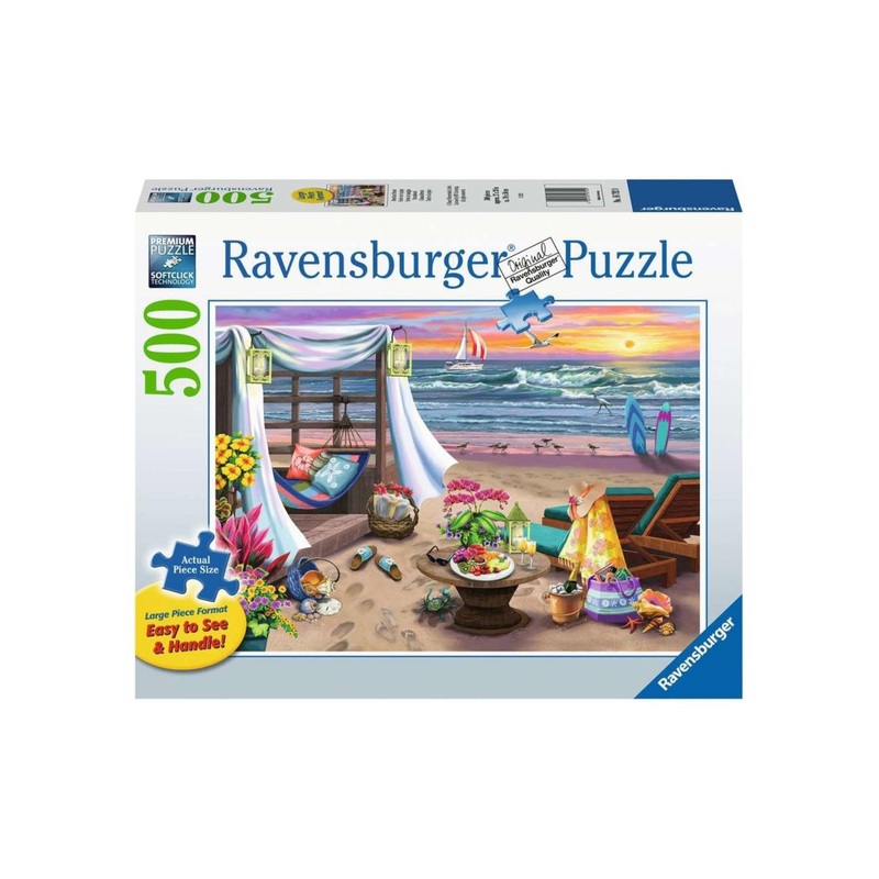 Ravensburger Cabana Retreat 500pc Puzzle