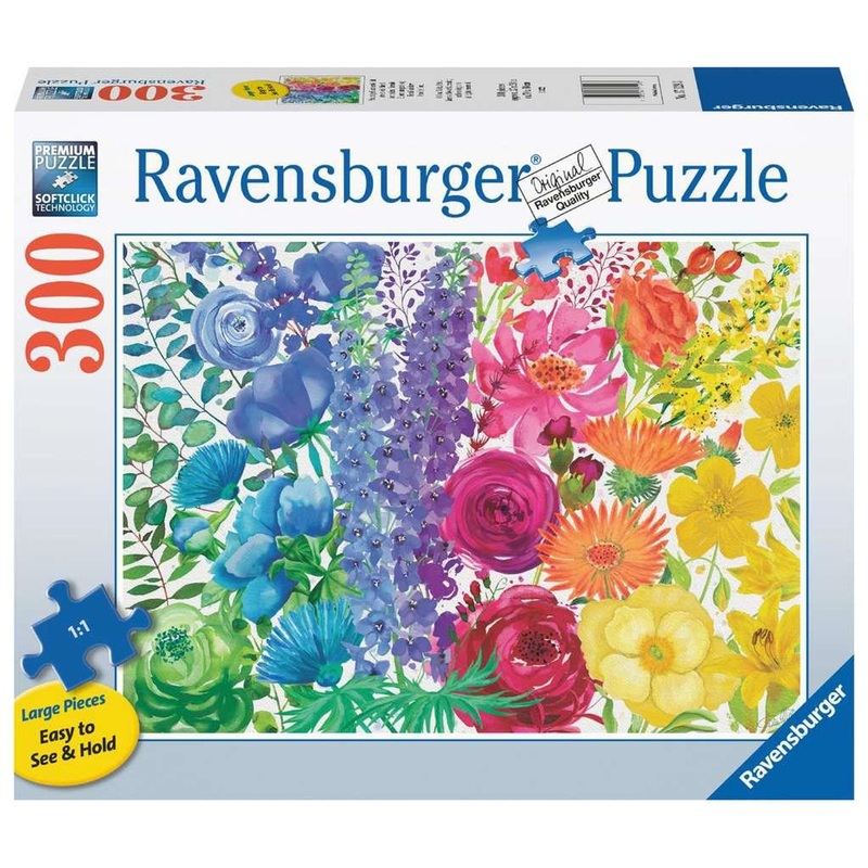 Ravensburger Floral Rainbow 300pc Puzzle